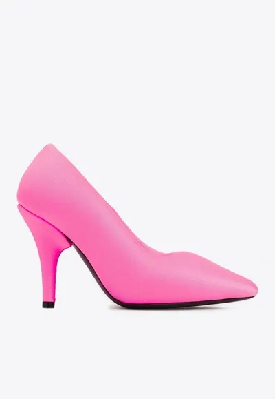 Balenciaga 110 Xl Exaggerated Pumps In Pink