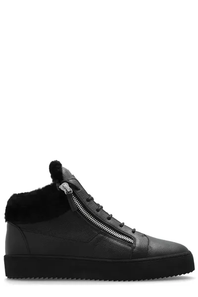 Giuseppe Zanotti Kriss Zip In Black