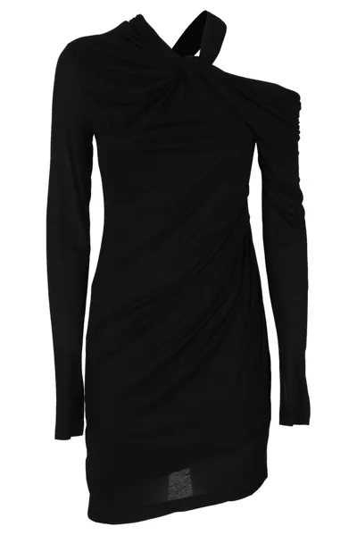 Helmut Lang Asymmetric Long In Black