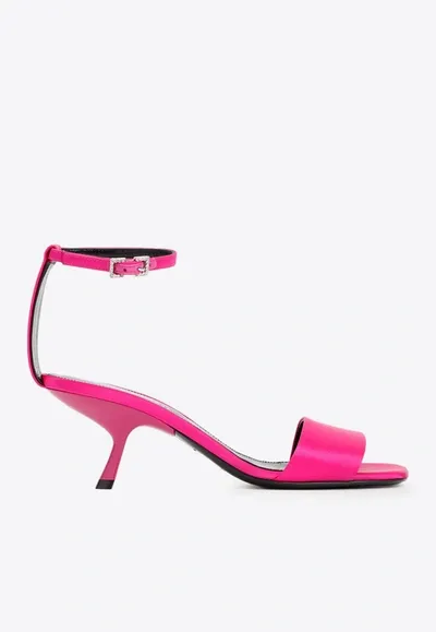 Sergio Rossi Sandal Shoes In Magenta