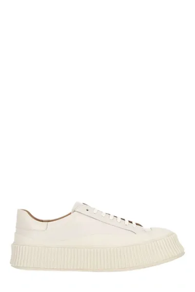 Jil Sander Round In White