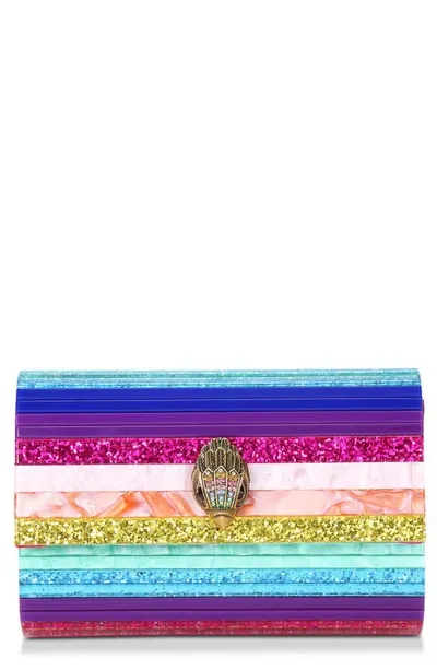 Kurt Geiger Party Eagle Clutch In Multi