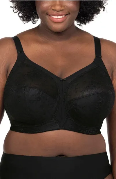 Goddess Verity Wireless Full Figure Bra In Black