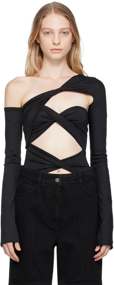 Lado Bokuchava Black Twirl Bodysuit