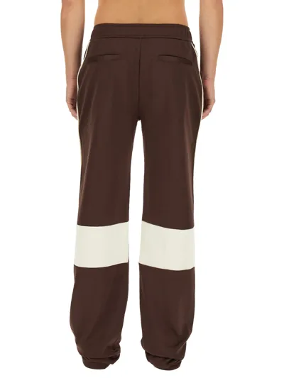 Wales Bonner Kola Pants In Brown