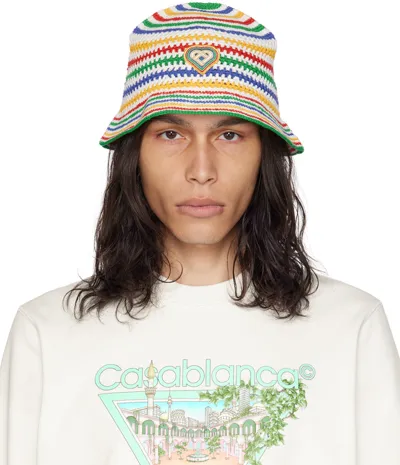 Casablanca Multicolor Scuba Bucket Hat