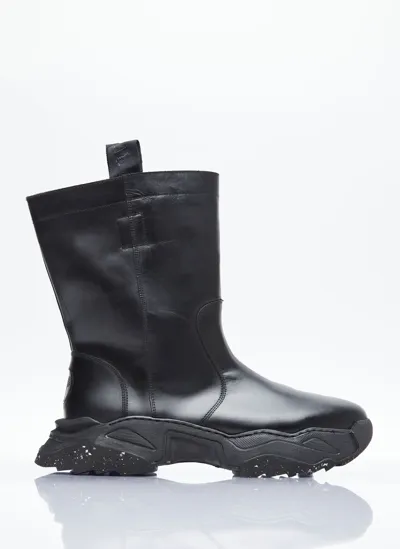 Vivienne Westwood Dealer Leather Boots In Black