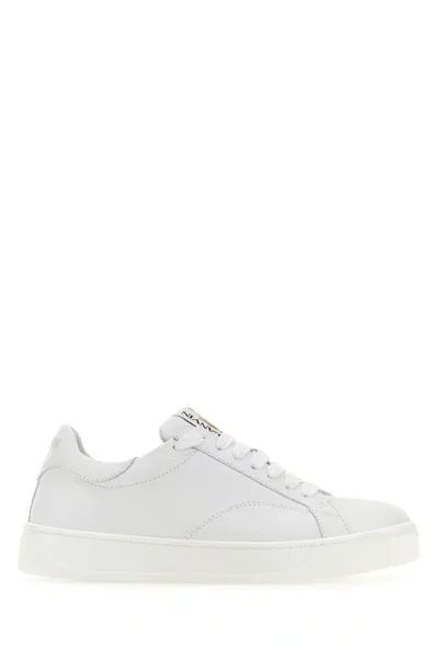 Lanvin Sneakers In White