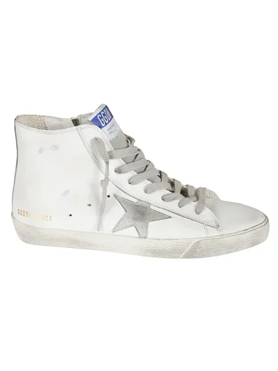 Golden Goose Francy Leather Sneakers In White