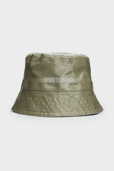 Stutterheim Skärholmen Opal Bucket Hat In Aloe