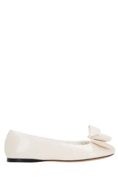 Loewe Puffy Ballerinas In White