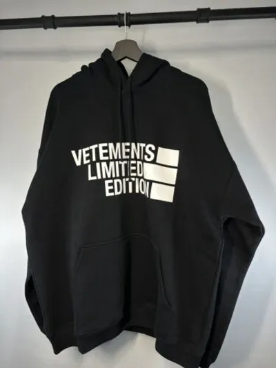 Pre-owned Vetements Hoodie | Uvp 780€ | Neu&ovp |