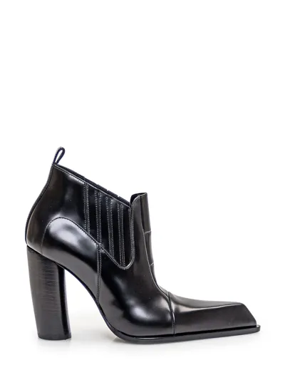 Off-white Ankle Boot Moon In Black Black