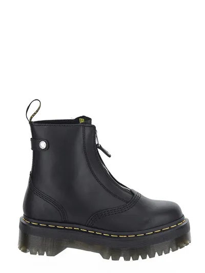 Dr. Martens' Collier Bex Double Lace Platform Boot In Black