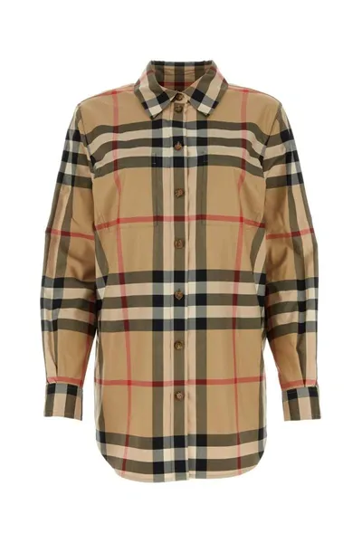 Burberry Shirts In Multicolor