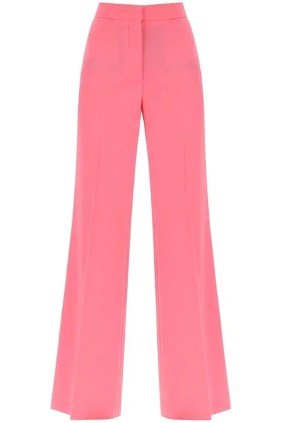 Stella Mccartney Flared Tailoring Pants In Pink