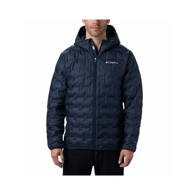 Pre-owned Columbia Jacke  Delta Ridge Down Hooded 1875892464 In Blau