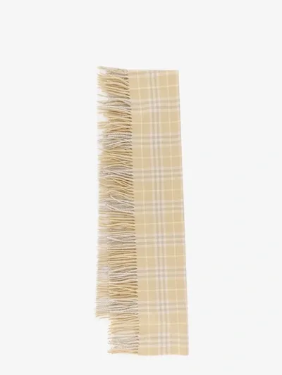 Burberry Scarf In Cream