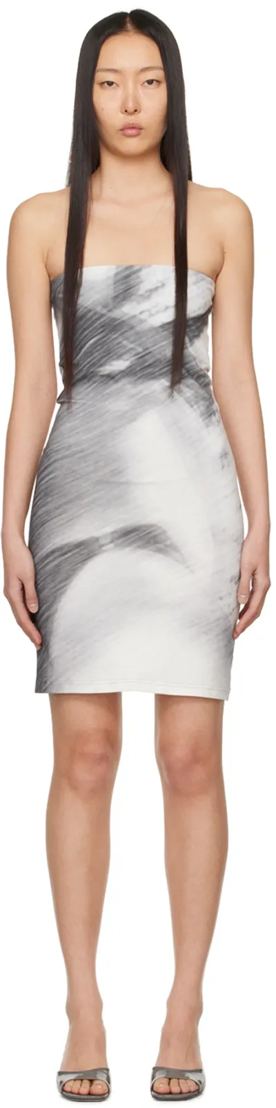 Elliss Gray Basking Minidress In Print Multi