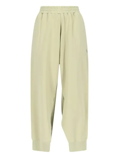 Mm6 Maison Margiela Joggers In Green