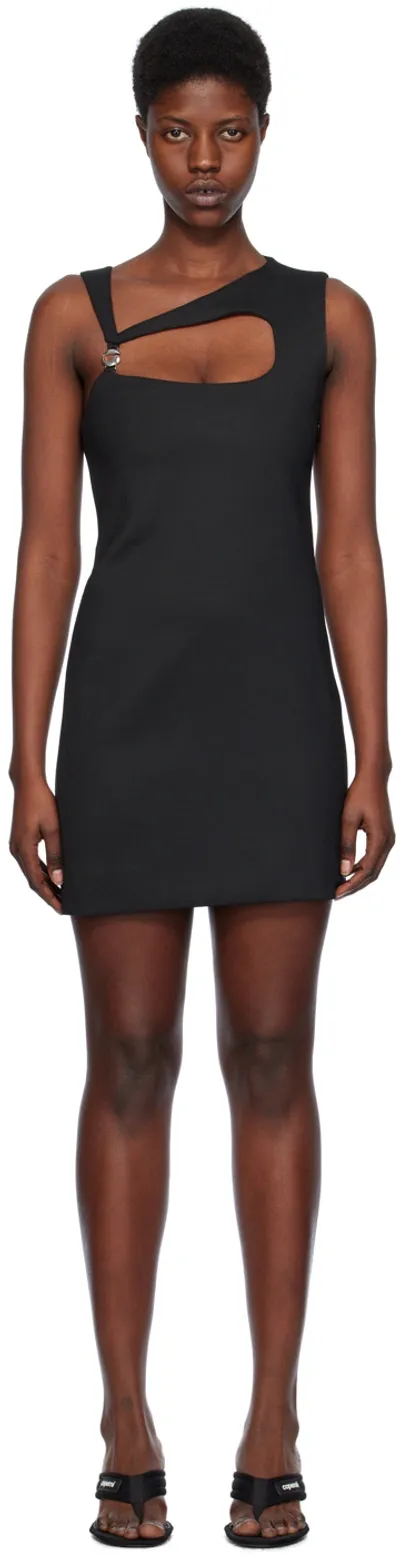 Coperni Black Cutout Minidress