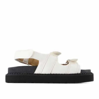 Isabel Marant 25mm Madee-gb Leather Flats In White