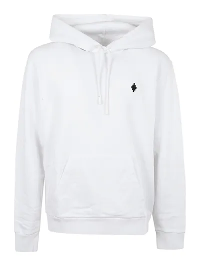 Marcelo Burlon County Of Milan Cotton Hoodie In White