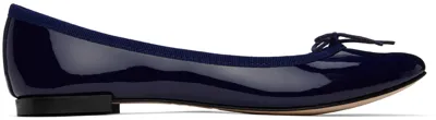 Repetto Navy Cendrillon Ballerina Flats In 851 Classique