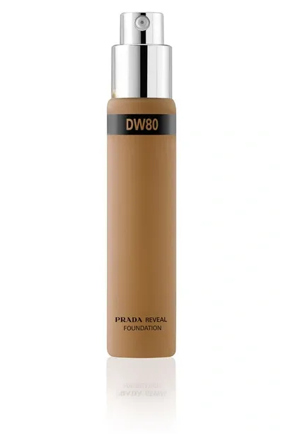 Prada Reveal Skin Optimizing Soft Matte Foundation Refill In Dw80