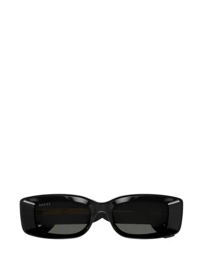 Gucci Eyewear Rectangular In Black