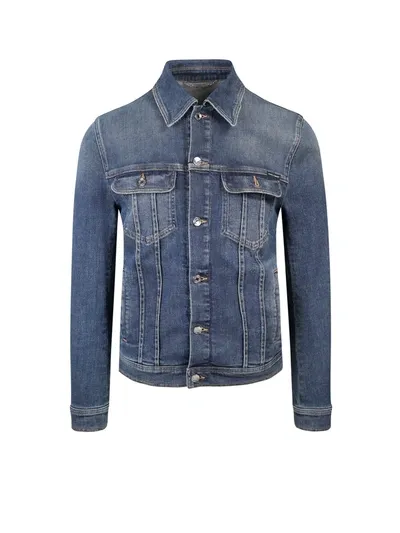 Golden Goose Jacket In Denim