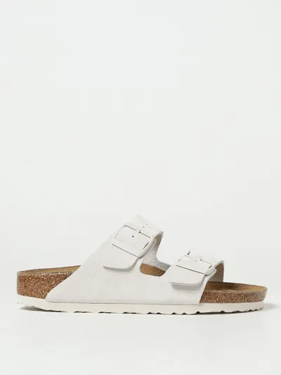 Birkenstock Flat Sandals  Woman Color White