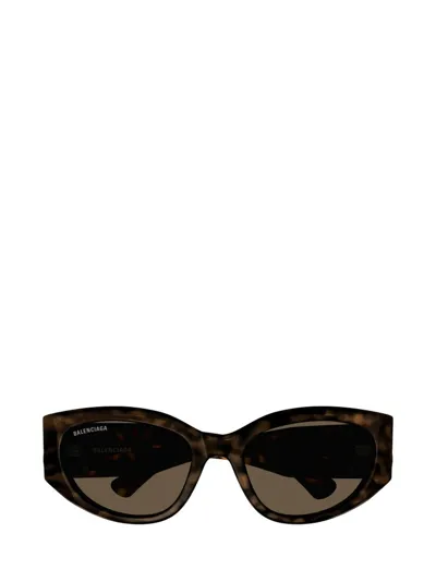 Balenciaga Eyewear Round In Multi