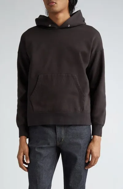 Visvim Ultimate Jumbo Sb Hoodie In Brown