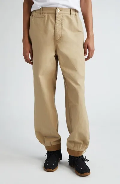 Visvim Carrol Cotton Chino Pants In Beige