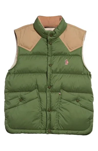 Moncler Veny Down Vest Green