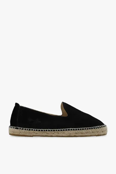 Manebi Manebí Hamptons Suede Espadrilles In Black