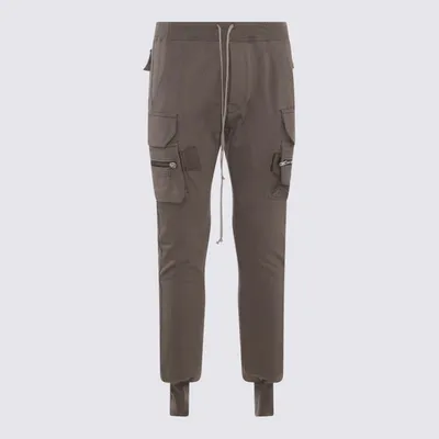 Rick Owens Trousers In Grey