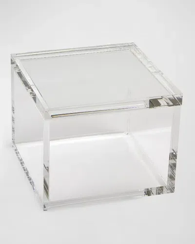 Tizo Large Lucite Box In Clear