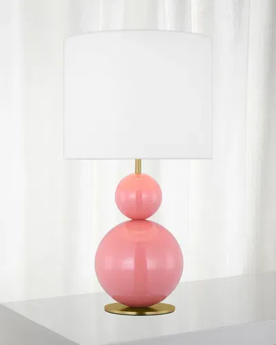 Visual Comfort Studio Suki Medium Table Lamp By Kate Spade New York In Coral