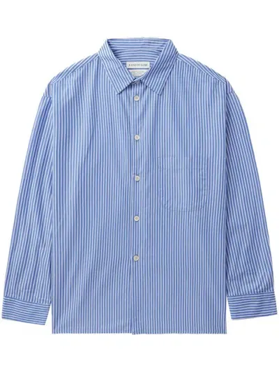 A Kind Of Guise Striped Shirt In Blue