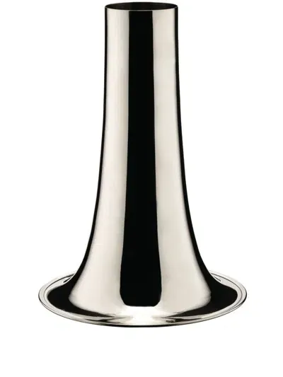 Alessi Trumpet Vase (23.5cm X 32.5cm) In Silver