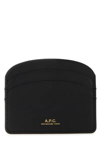 Apc Black Demi-lune Card Holder