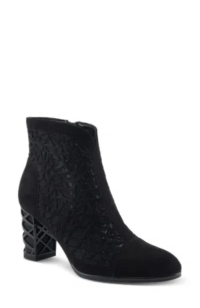 Azura By Spring Step Rebelia Bootie In Black