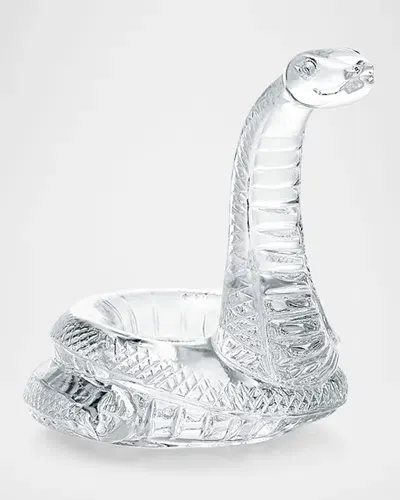 Baccarat Zodiac Snake 2025 Crystal Figurine In Clear