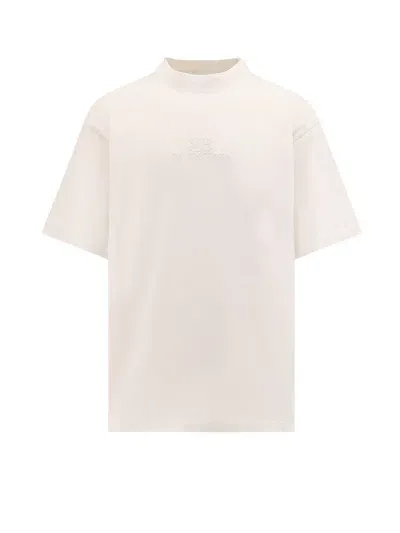 Balenciaga Bb Classic Logo T-shirt In Crema