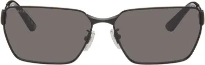 Balenciaga Black Mercury Sunglasses In Black-black-grey