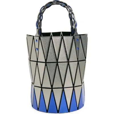 Bao Bao Issey Miyake Basket Handbag In Blue Mix