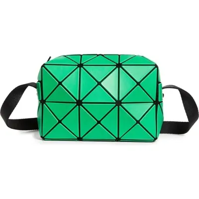 Bao Bao Issey Miyake Cuboid Crossbody Bag In Green