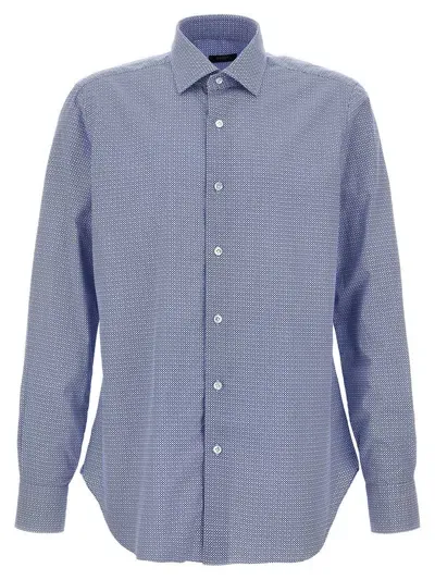 Barba Culto Shirt, Blouse Light Blue